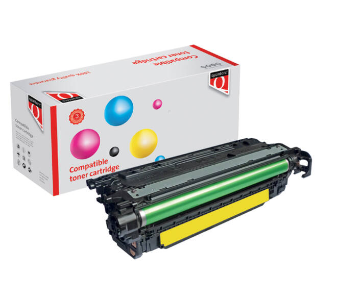 Tonercartridge Quantore alternatief tbv HP 655A CF452A geel