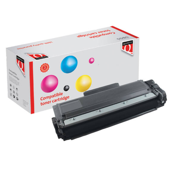 Tonercartridge Quantore alternatief tbv Brother TN-2410 zwart