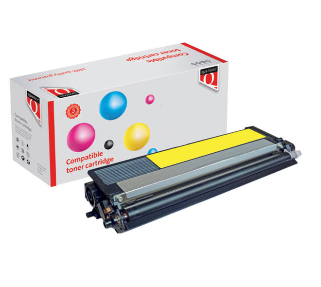Toner Quantore alternatief tbv Brother TN-320Y Geel