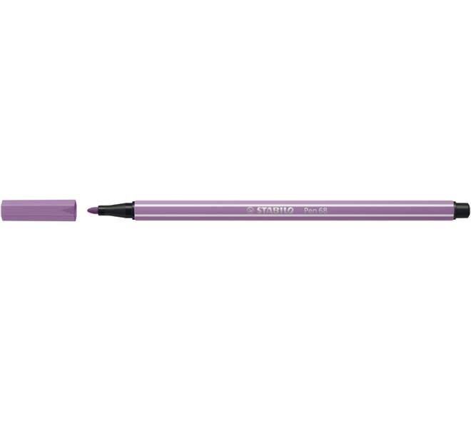 Viltstift STABILO Pen 68/62 medium pruimenpaars