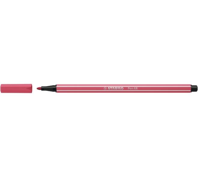 Viltstift STABILO Pen 68/49 medium aardbeienrood