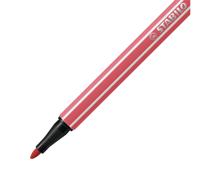 Viltstift STABILO Pen 68/47 medium roestig rood
