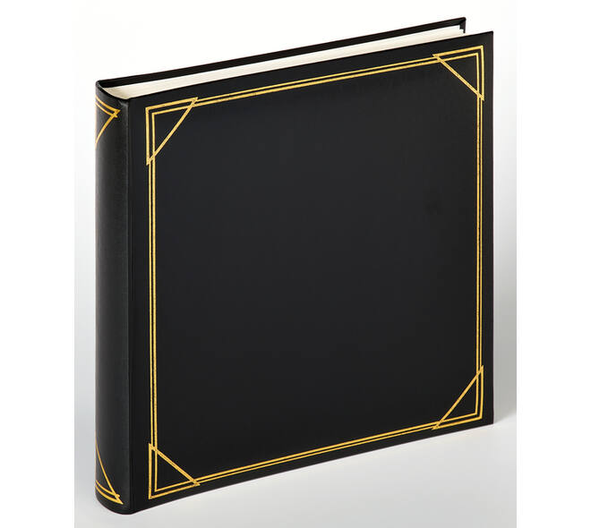 Fotoalbum walther design standaard 30x30cm 100vel zwart