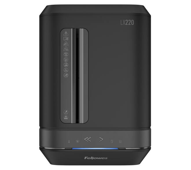 Papiervernietiger Fellowes Powershred LX220 snippers 2x12mm zwart