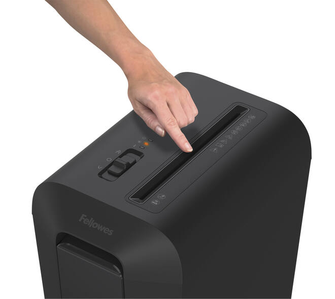 Papiervernietiger Fellowes Powershred LX65 snippers 4x40mm zwart