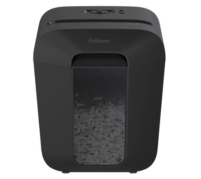 Papiervernietiger Fellowes Powershred LX45 snippers 4x37mm zwart