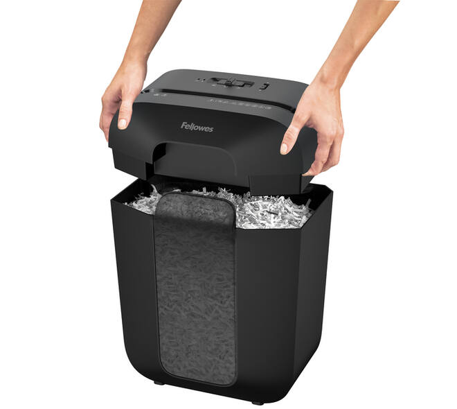 Papiervernietiger Fellowes Powershred LX45 snippers 4x37mm zwart