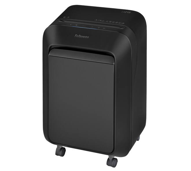 Papiervernietiger Fellowes Powershred LX210 snippers 4x12mm zwart