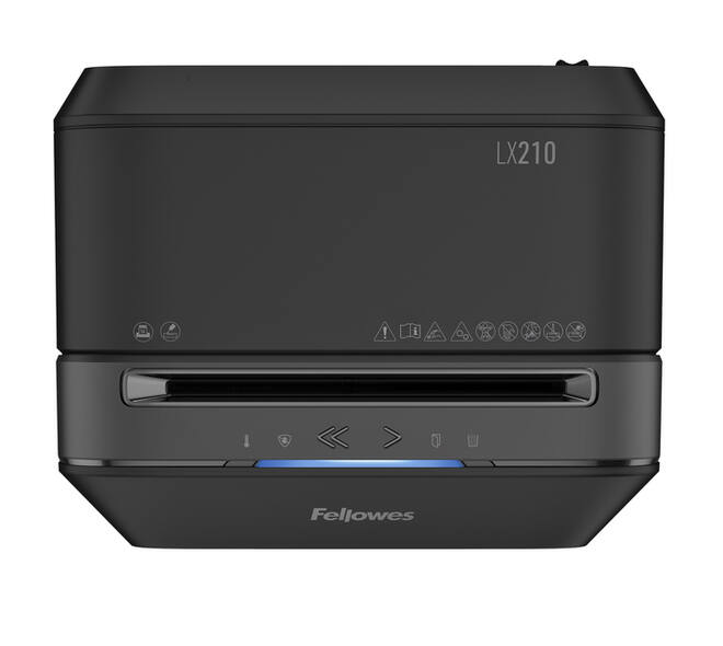 Papiervernietiger Fellowes Powershred LX210 snippers 4x12mm zwart
