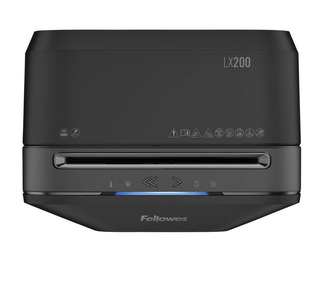 Papiervernietiger Fellowes Powershred LX200 snippers 4x12mm zwart
