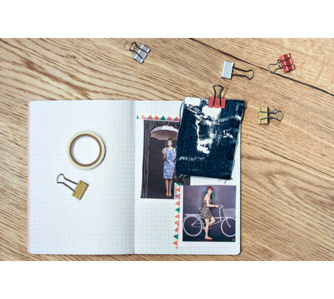 Papierklem MAUL 215 foldback 7mm + 9mm assorti 24 stuks