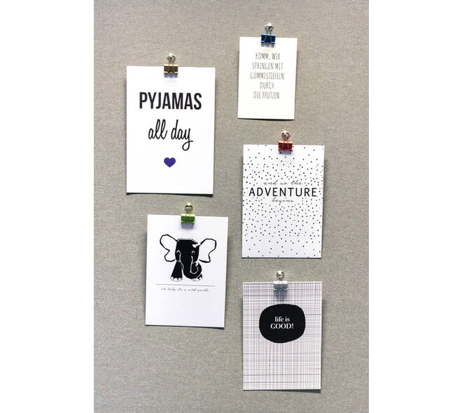 Papierklem MAUL 215 foldback 7mm + 9mm assorti 24 stuks