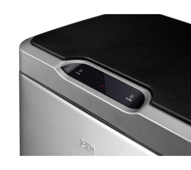 Afvalbak EKO Mirage met sensor 30liter RVS mat