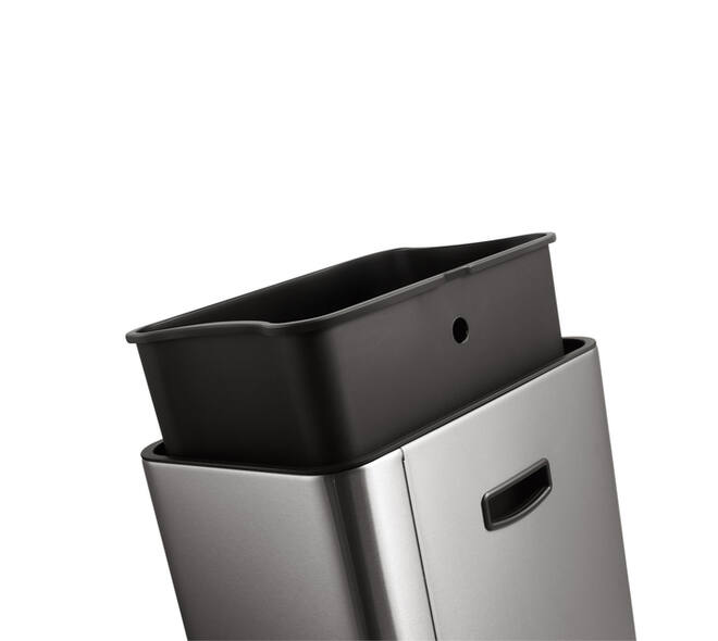Afvalbak EKO Mirage met sensor 30liter RVS mat