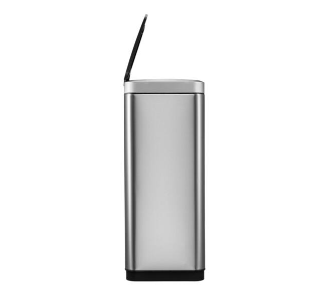 Afvalbak EKO Mirage met sensor 20+20liter RVS mat