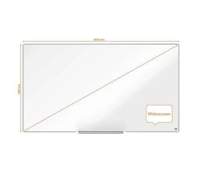 Whiteboard Nobo Impression Pro widescreen 69x122cm staal