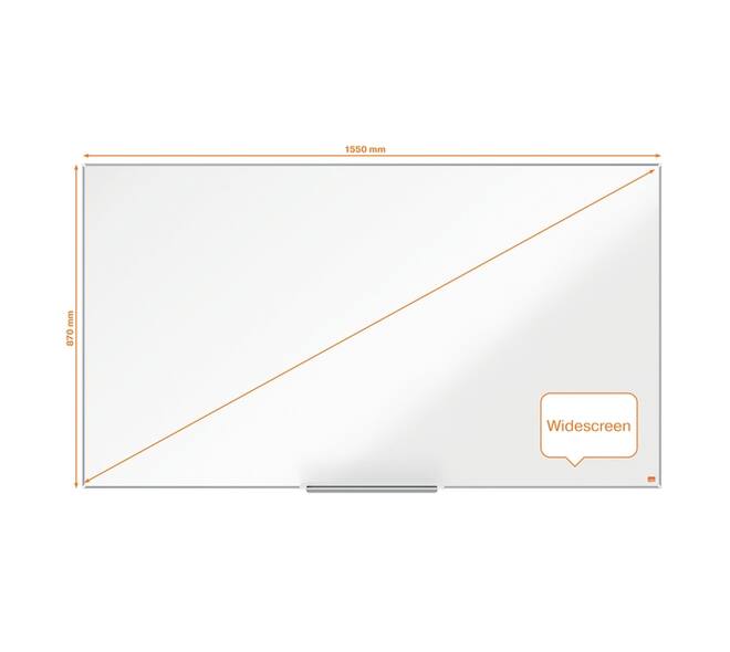 Whiteboard Nobo Impression Pro widescreen 78x155cm emaille