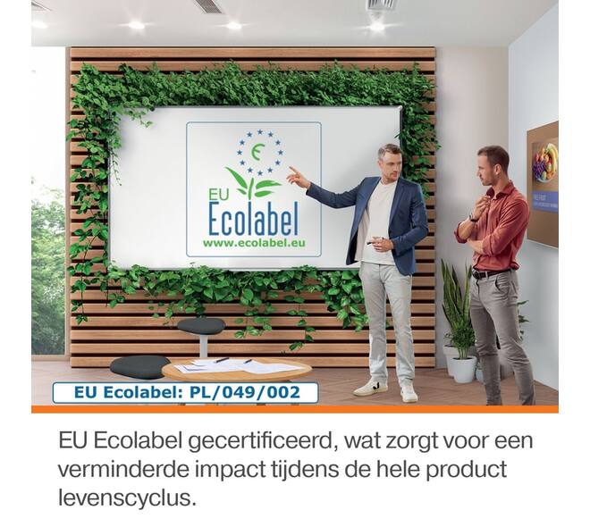 Whiteboard Nobo Premium Plus 90x120cm staal