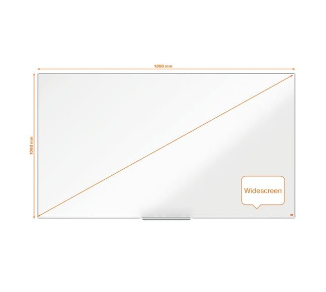 Whiteboard Nobo Impression Pro widescreen 106x188cm emaille