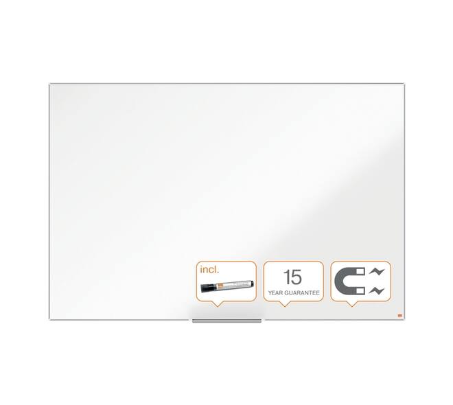 Whiteboard Nobo Impression Pro 120x180cm staal