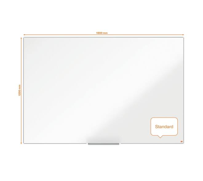 Whiteboard Nobo Impression Pro 120x180cm staal