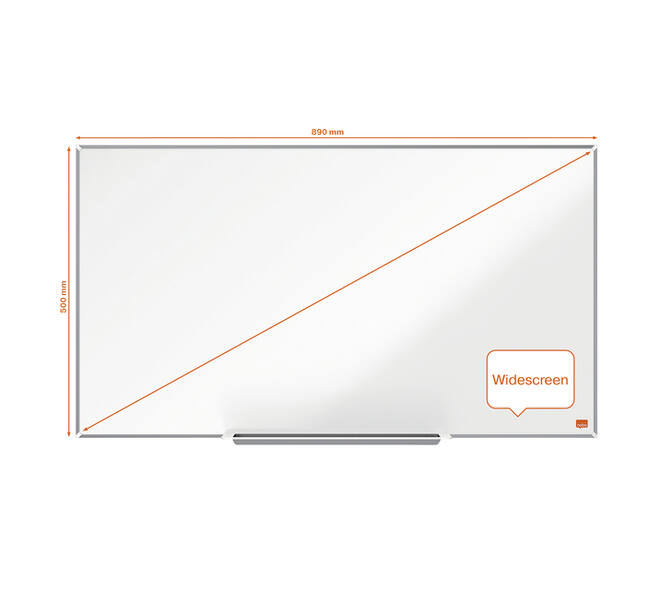 Whiteboard Nobo Impression Pro widescreen 50x89cm emaille