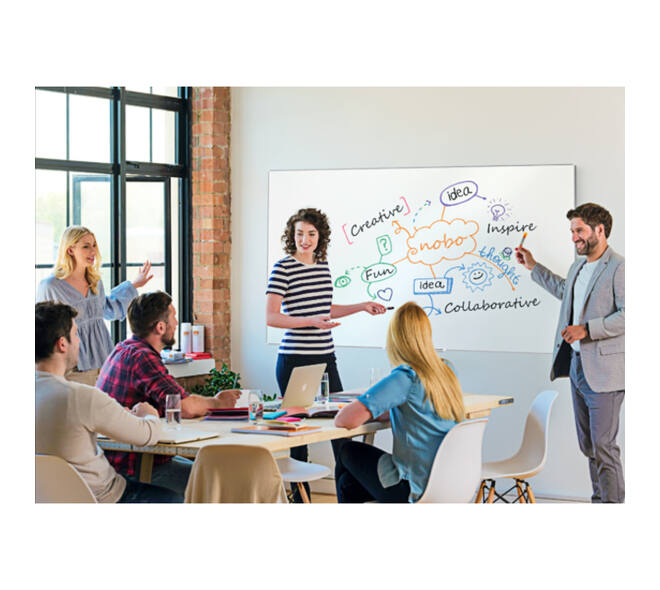 Whiteboard Nobo Impression Pro widescreen 50x89cm emaille
