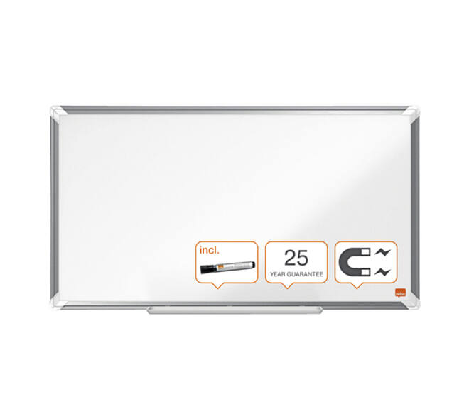 Whiteboard Nobo Premium Plus widescreen 40x71cm emaille