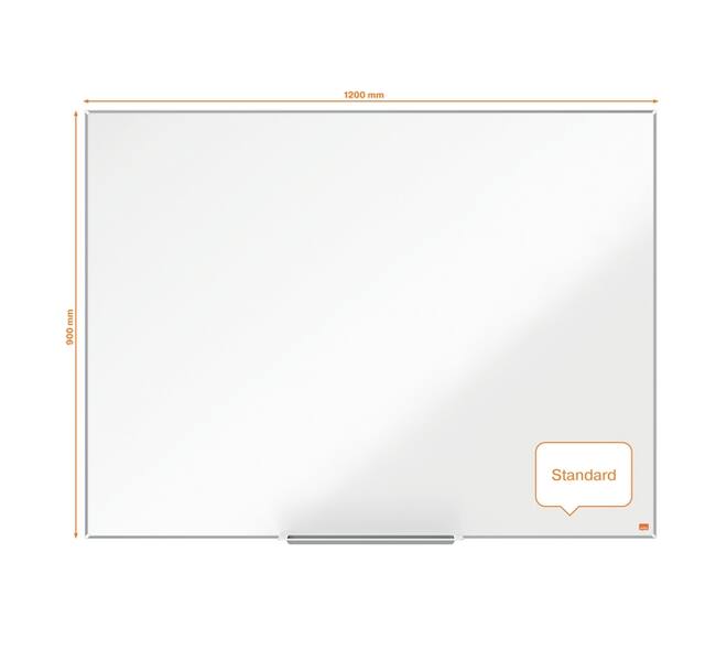 Whiteboard Nobo Impression Pro 90x120cm staal