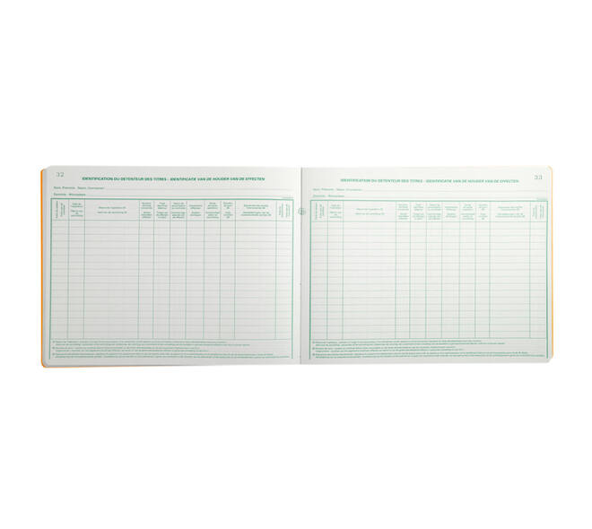 Effectenregister Exacompta BV SLR 240x320 80vel assorti