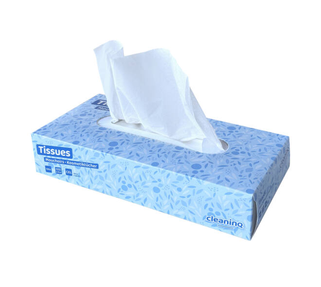 Facial tissues Cleaninq F1 2-laags 100 vel wit