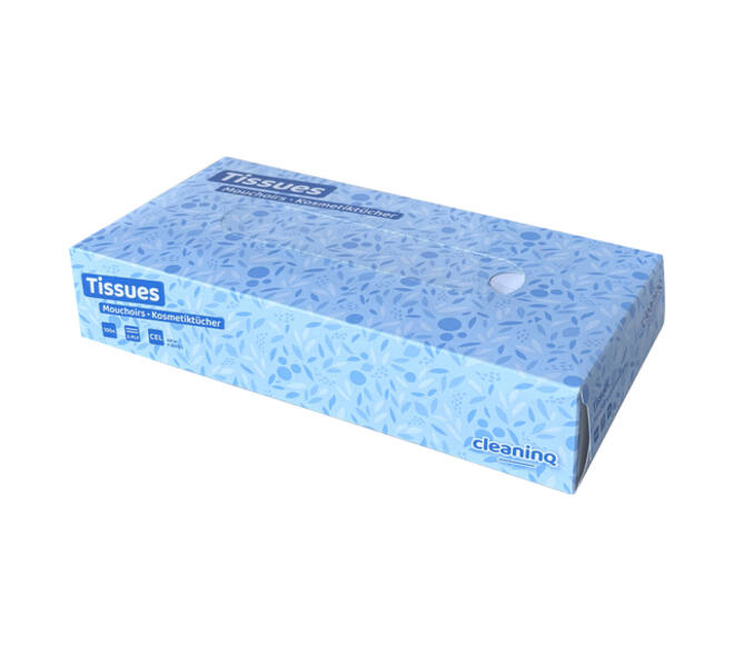 Facial tissues Cleaninq F1 2-laags 100 vel wit