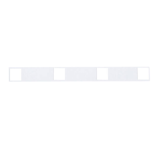 Wandlijst MAUL Standard zelfklevend 50cm incl 2 magneten wit