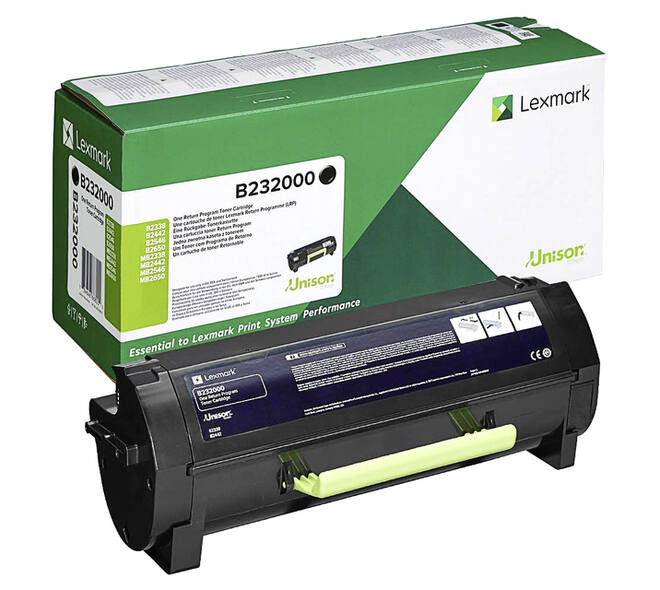 Tonercartridge Lexmark B232000 zwart