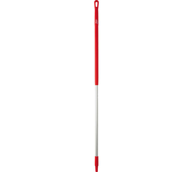 Steel Vikan ergonomic 150cm 31mm rood aluminium