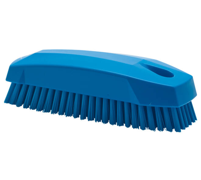 Nagelborstel Vikan hard 130mm blauw