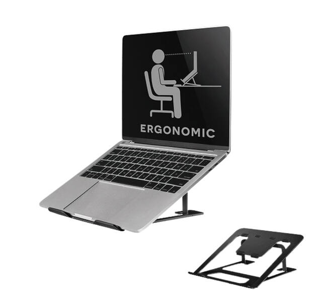 Laptopstandaard Neomounts NSLS085 zwart