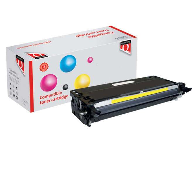 Tonercartridge Quantore alternatief tbv Dell 593-10221 geel