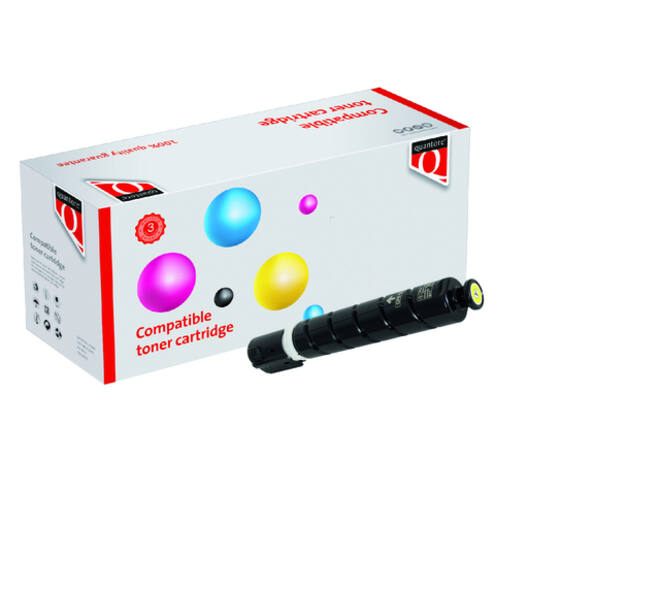 Tonercartridge Quantore alternatief tbv Canon 2185 C 002 geel