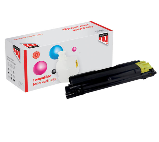 Toner Quantore alternatief tbv Kyocera TK-5135Y geel