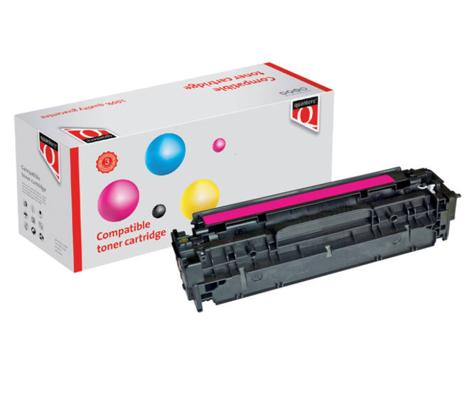 Tonercartridge Quantore alternatief tbv Canon 2660B002 / CRG-718M rood