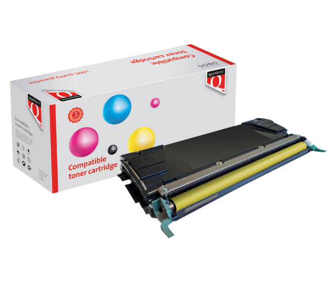 Tonercartridge Quantore alternatief tbv Lexmark C748H1YG geel