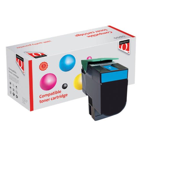Tonercartridge Quantore alternatief tbv Lexmark C544X2CG blauw