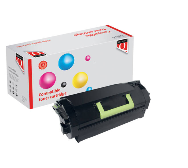 Tonercartridge Quantore alternatief tbv Lexmark 53B2H00 zwart