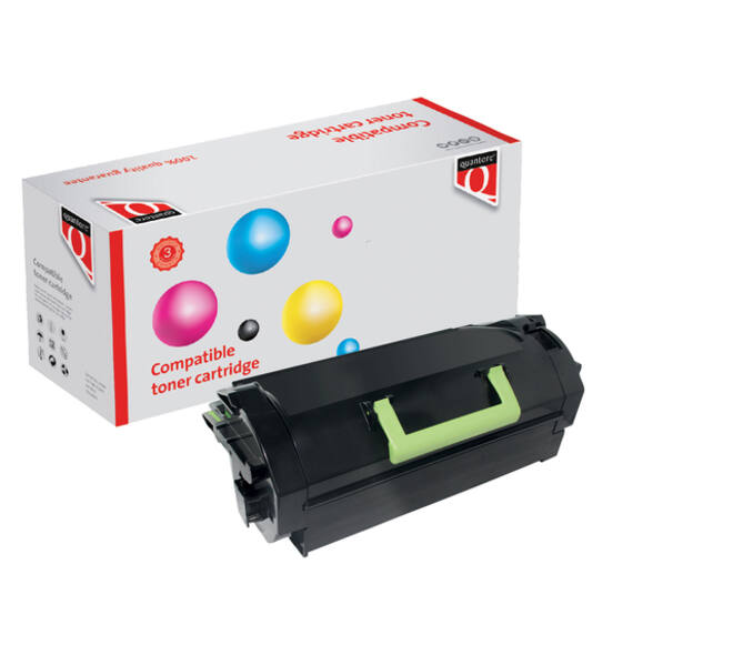 Tonercartridge Quantore alternatief tbv Lexmark 62D2000 zwart