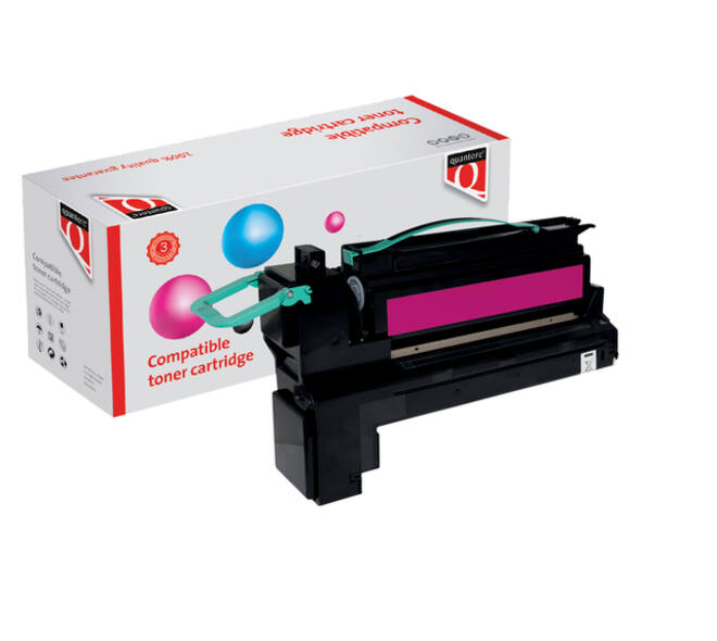 Tonercartridge Quantore alternatief tbv Lexmark C792X2MG rood