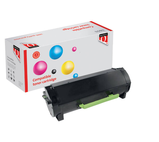 Tonercartridge Quantore alternatief tbv Lexmark 51B2H00 zwart