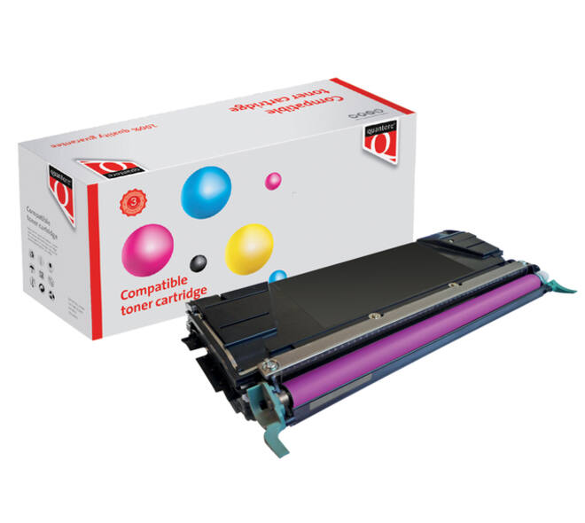 Tonercartridge Quantore alternatief tbv Lexmark C748H1MG rood