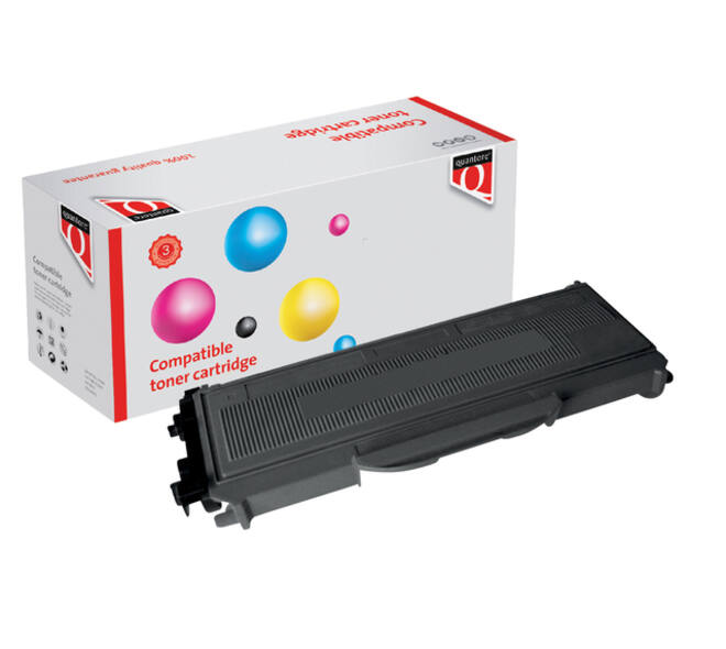 Toner Quantore alternatief tbv Brother TN-2120BK zwart