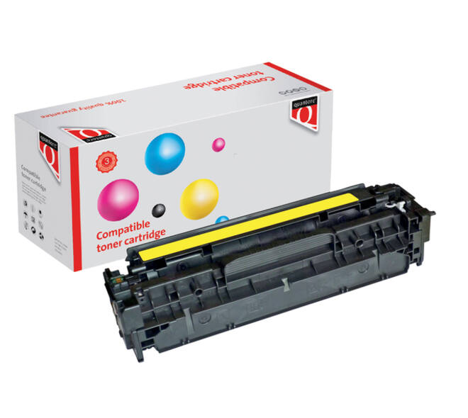 Tonercartridge Quantore alternatief tbv Canon 2659B002 / CRG-718Y geel